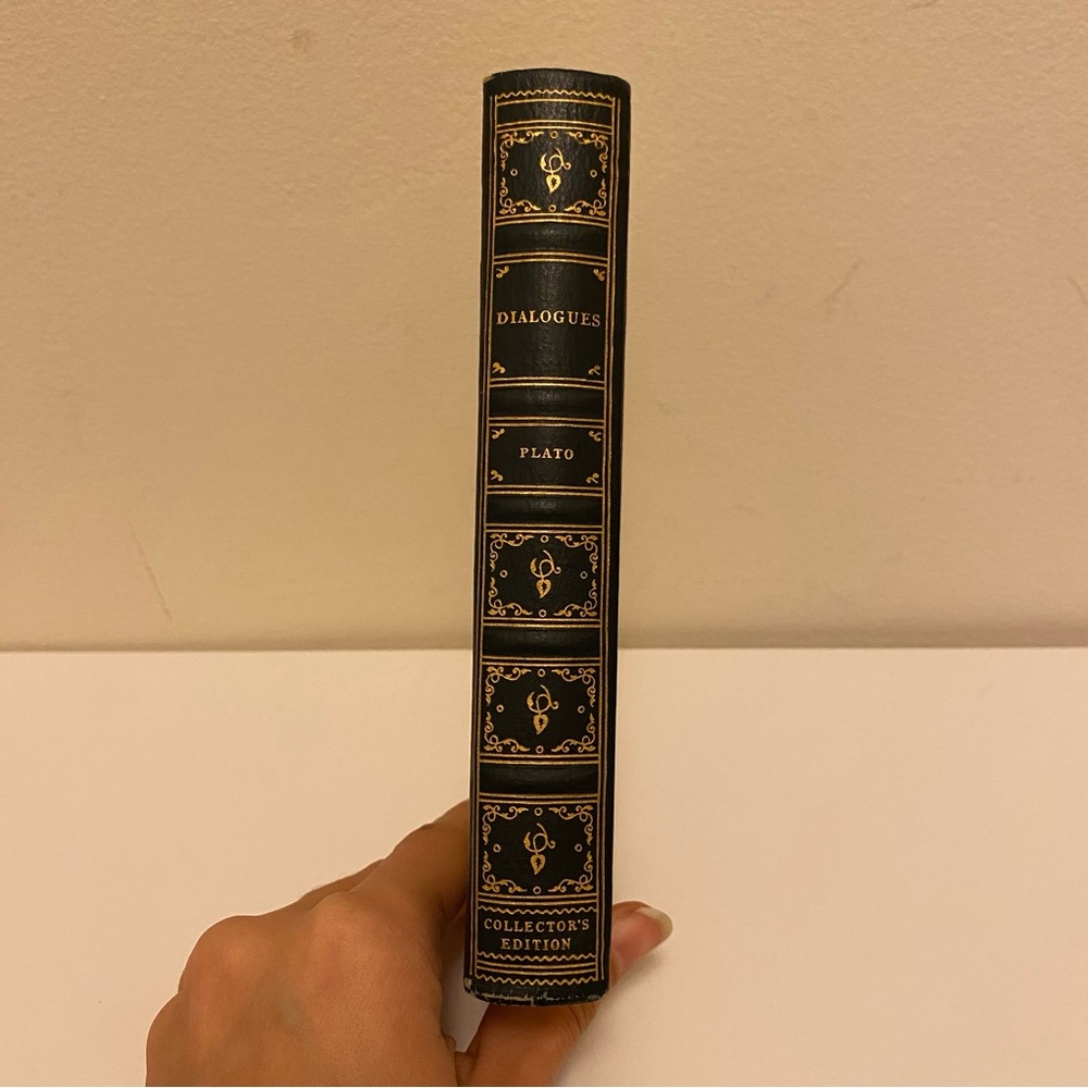 Dialogues of Plato Collector’s Edition Pocket Size Hardcover 1950 J.D. Kaplan